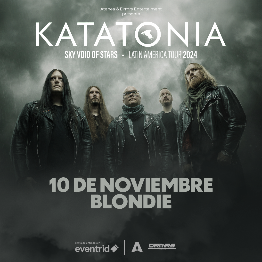 Katatonia confirma su regreso a Chile para este 10 de noviembre